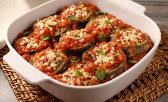 Receita – Berinjela à parmegiana