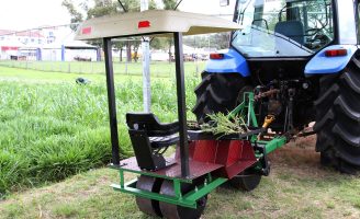 Criada uma máquina especial para plantar forrageiras