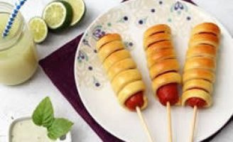 Receita – Enroladinho de Salsicha