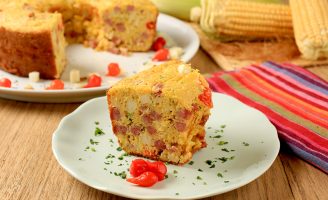 Receita – Bolo Salgado de Milho e Fubá