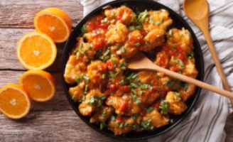 Receita – Frango com Laranja Agridoce