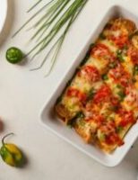 Receita – Panqueca de frango ao molho de tomate