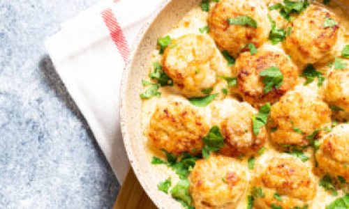 Receita – Almôndegas de Frango ao Molho Caseiro