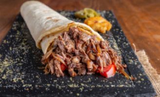 Receita – Wrap Caseiro com Carne Desfiada