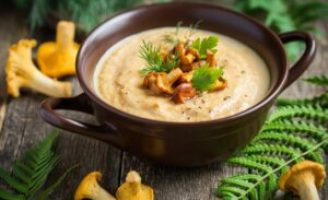 Receita – Sopa de cogumelos
