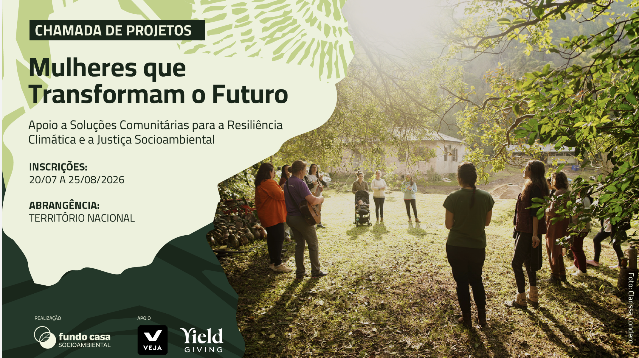 Entidades lideradas por mulheres do campo vão poder ter acesso a recursos de mais de R$ 2 milhões