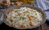 Receita – Arroz de Champanhe com Amêndoas